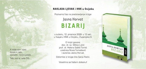 Promocija romana Bizarij