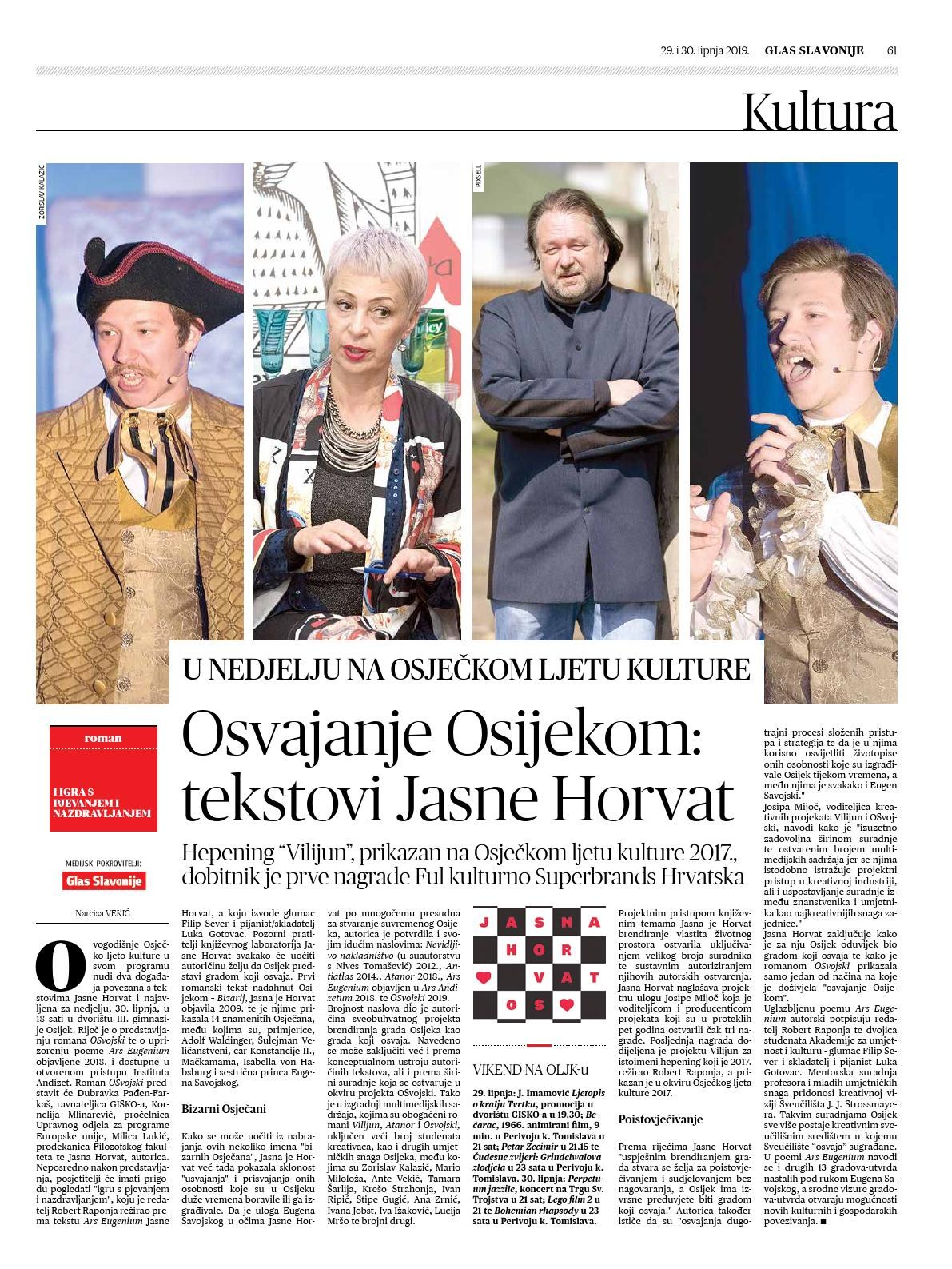 OSvojski u Glasu Slavonije